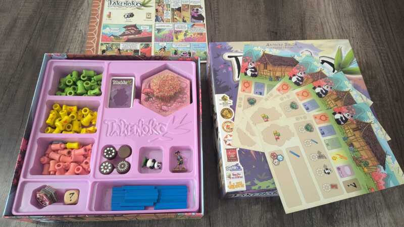 Foto del juego Takenoko
