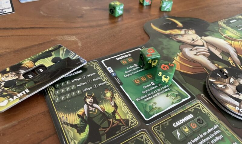 Foto del juego Marvel Dice Throne