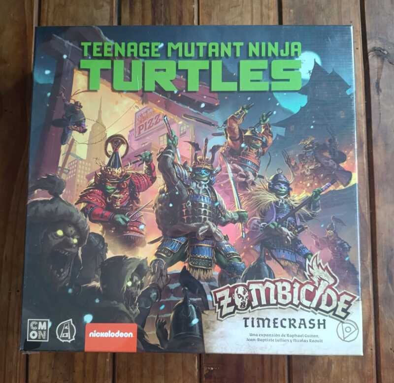 Foto del juego Zombicide: White Death – Teenage Mutant Ninja Turtles: Timecrash
