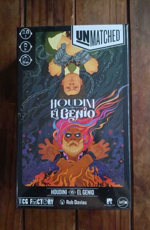 Foto del juego Unmatched: Houdini vs. The Genie