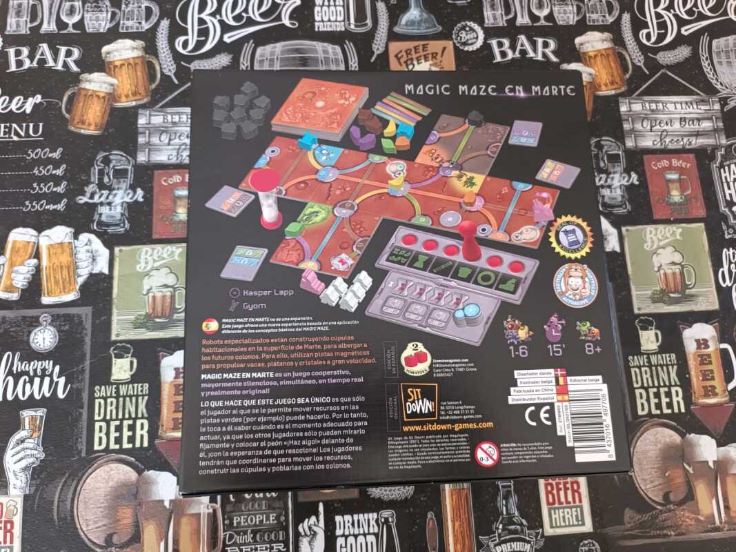 Foto del juego Magic Maze en Marte