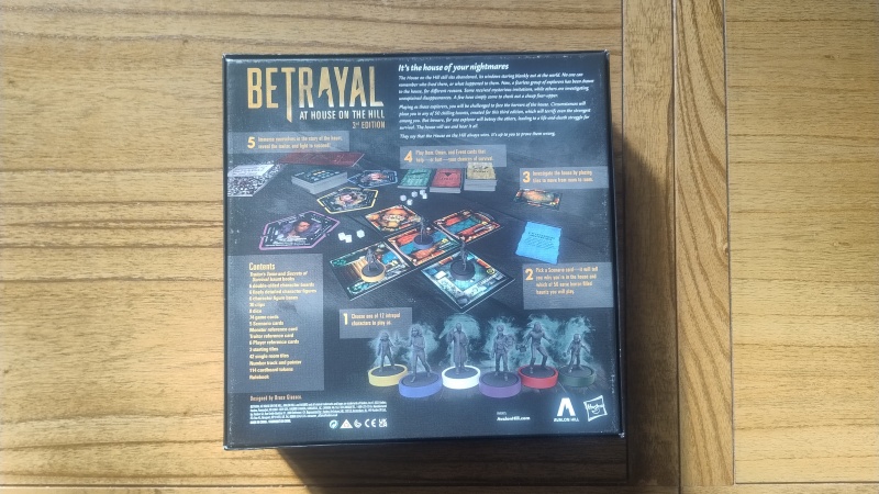 Foto del juego Betrayal: La Casa de la Colina – 3ª edición