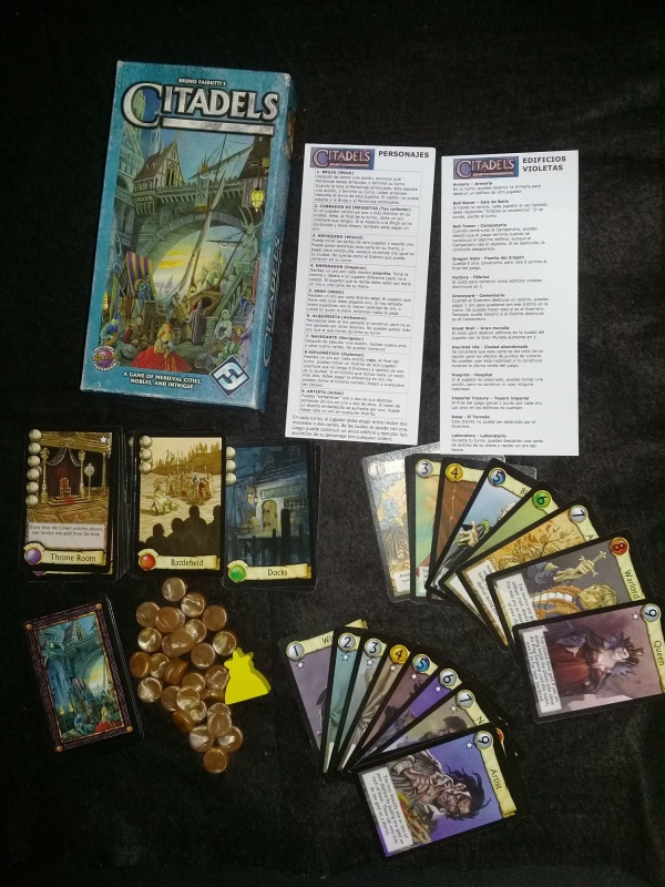 Foto del juego Citadels: The Dark City