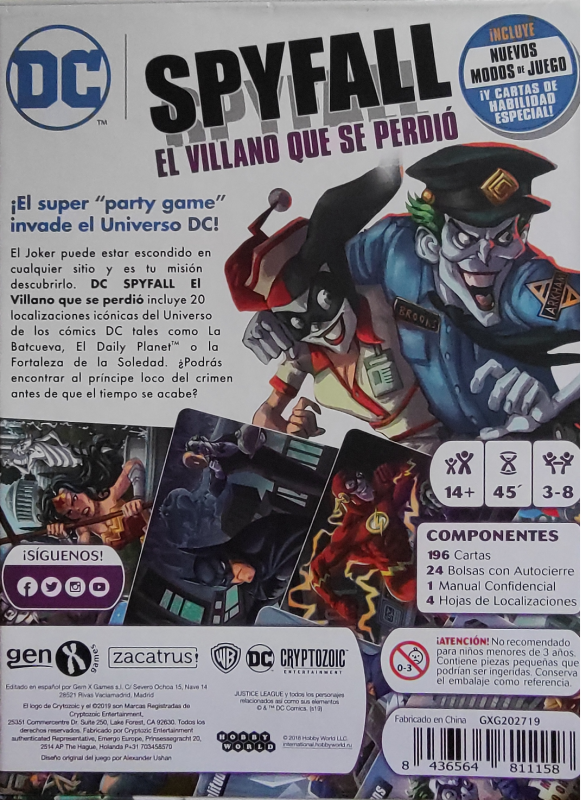 Foto del juego DC Spyfall – El Villano que se Perdió