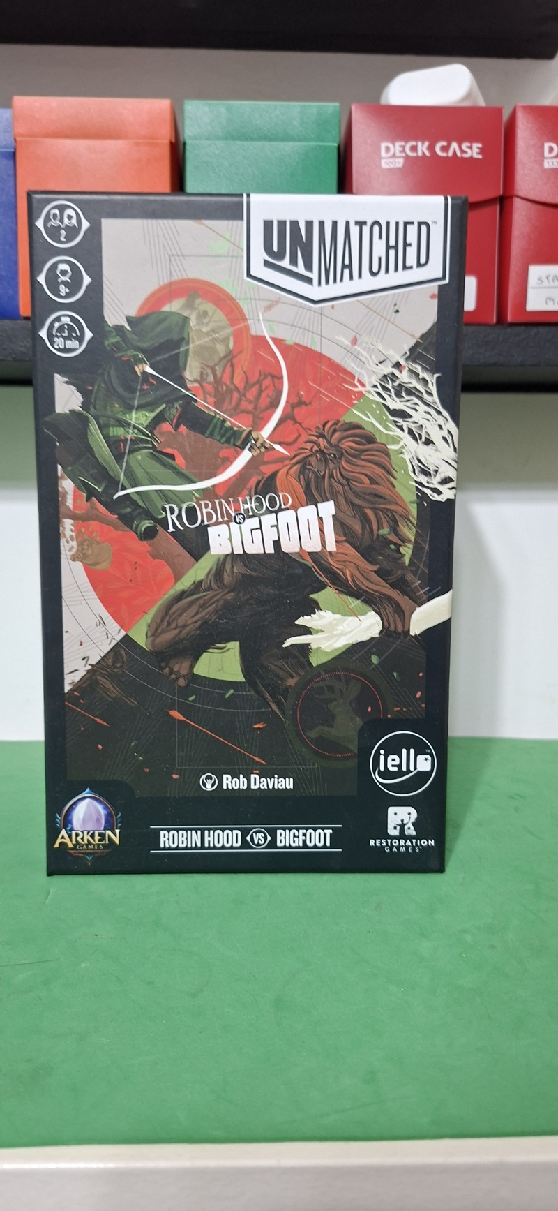 Foto del juego Unmatched: Robin Hood vs. Bigfoot