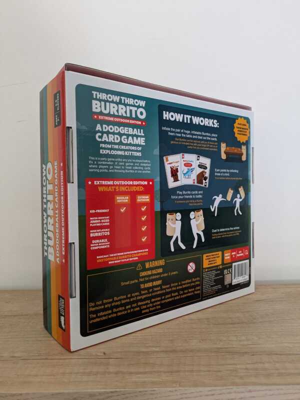 Foto del juego Throw Throw Burrito – Extreme Outdoor Edition