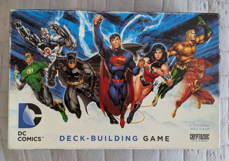 Foto del juego DC Comics Deck-Building Game