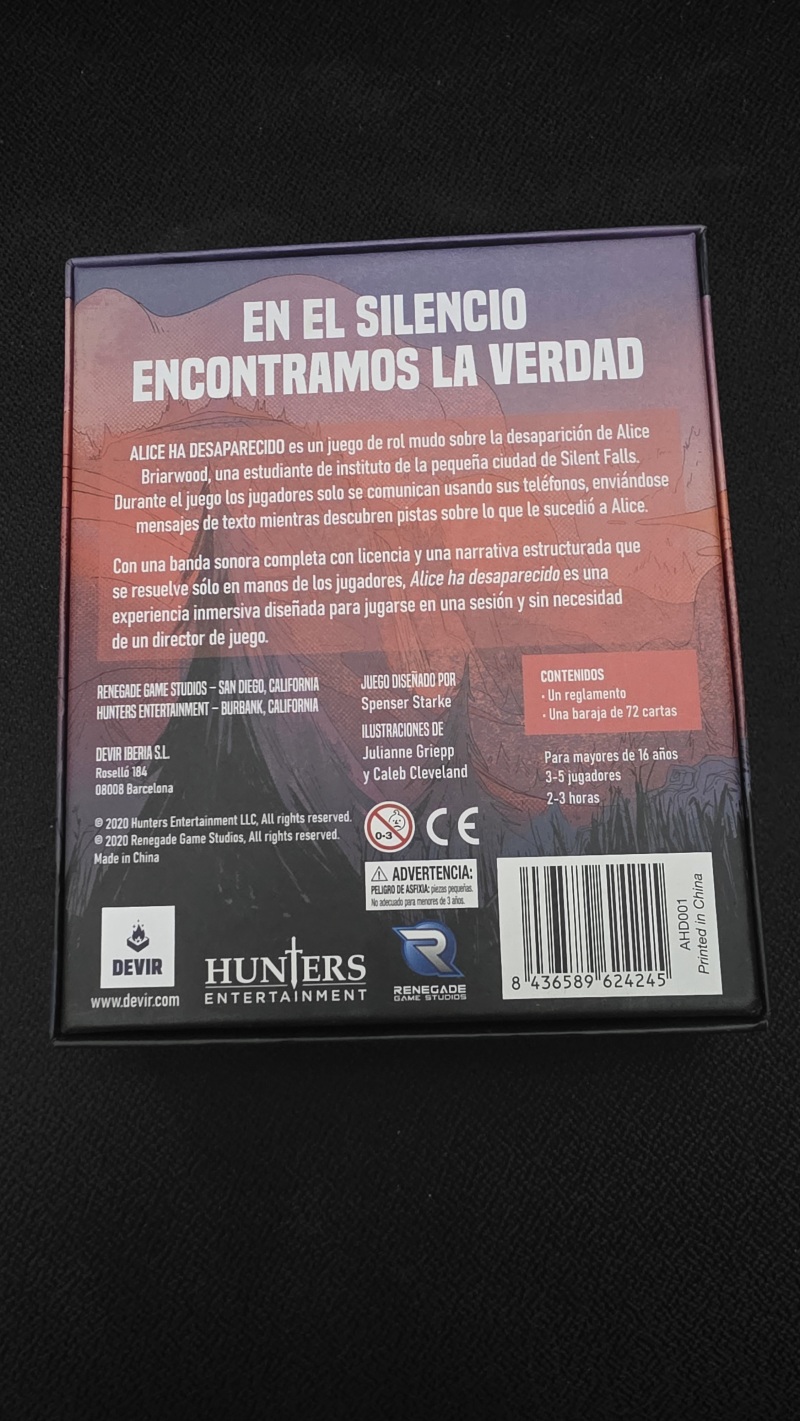 Foto del juego Alice ha desaparecido