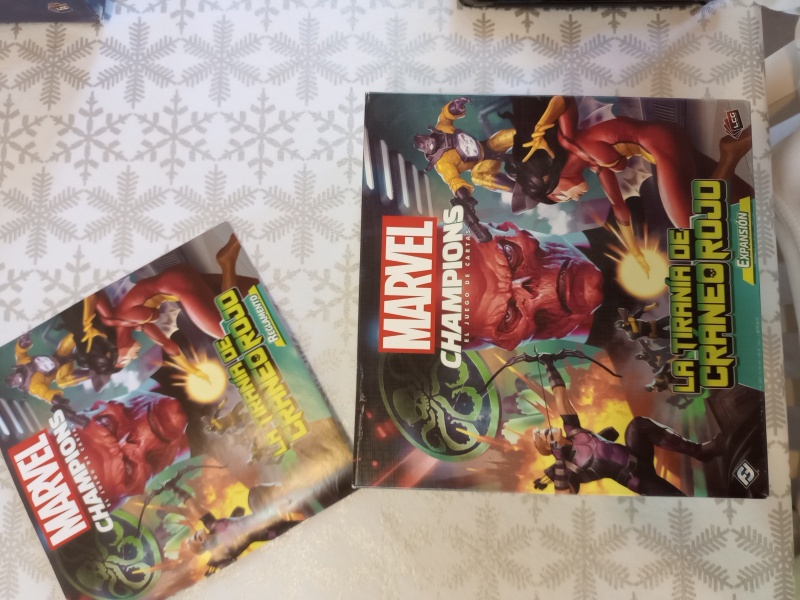 Foto del juego Marvel Champions: El Juego de Cartas – La Tiranía de Cráneo Rojo