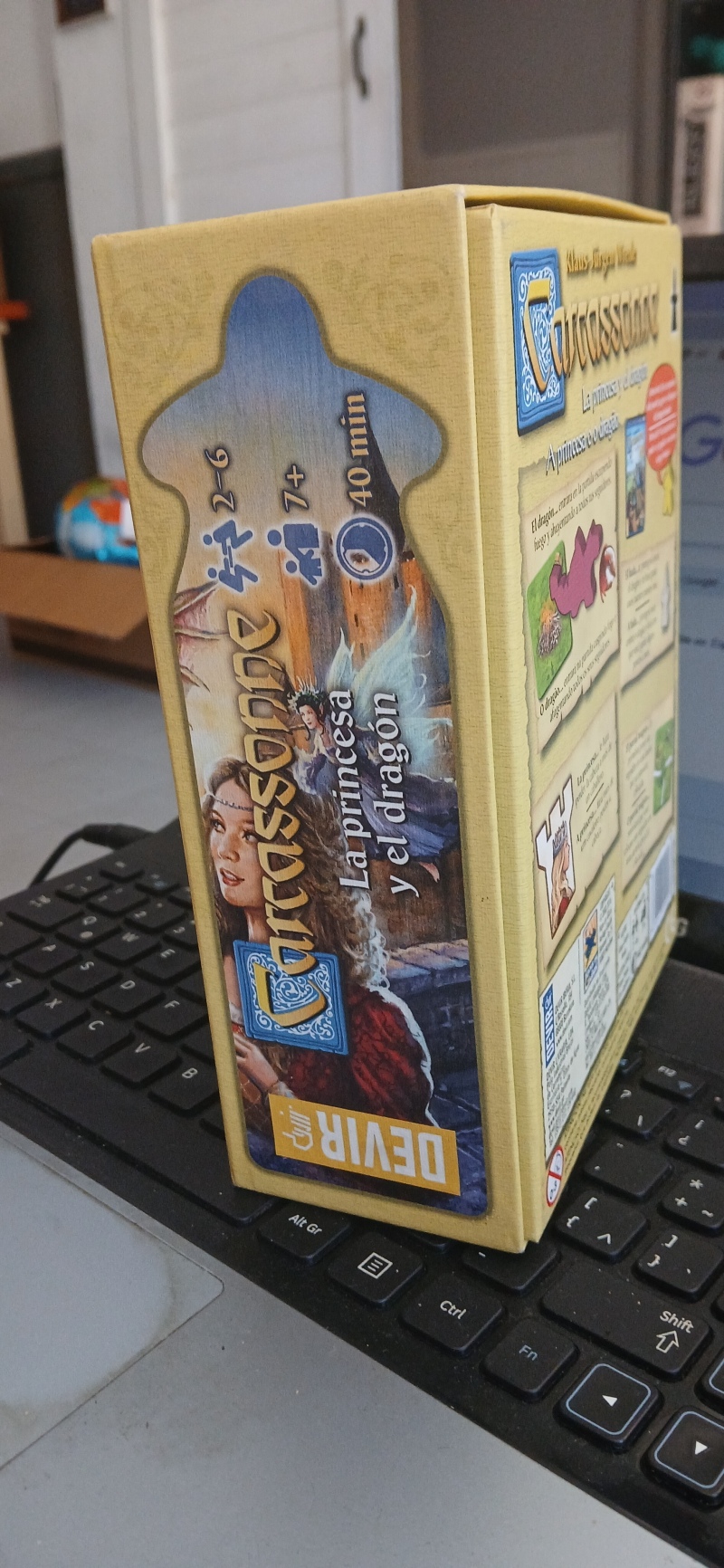 Foto del juego Carcassonne: Hadas y Dragones