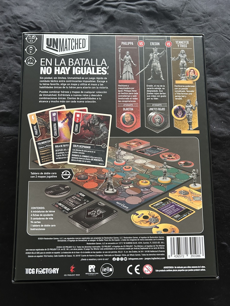 Foto del juego Unmatched: The Witcher – Realms Fall