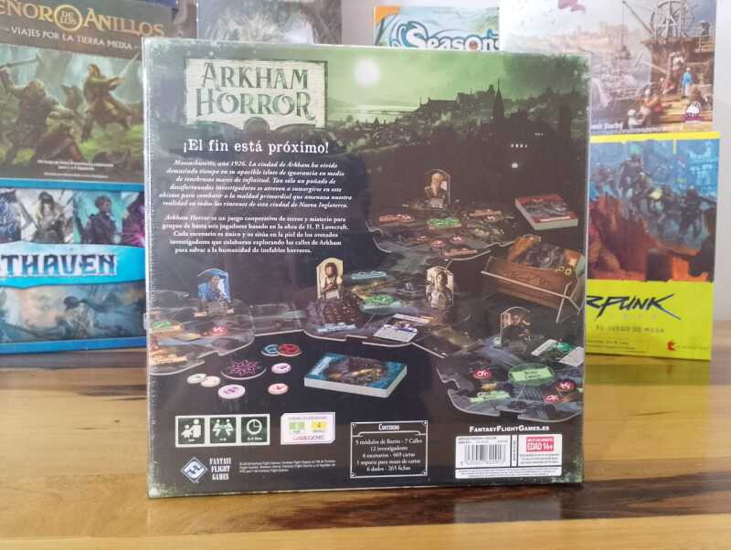 Foto del juego Arkham Horror (Tercera Edición)